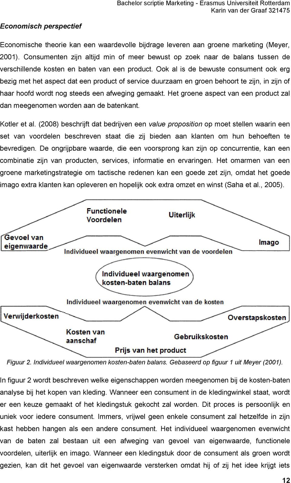 Ook al is de bewuste consument ook erg bezig met het aspect dat een product of service duurzaam en groen behoort te zijn, in zijn of haar hoofd wordt nog steeds een afweging gemaakt.