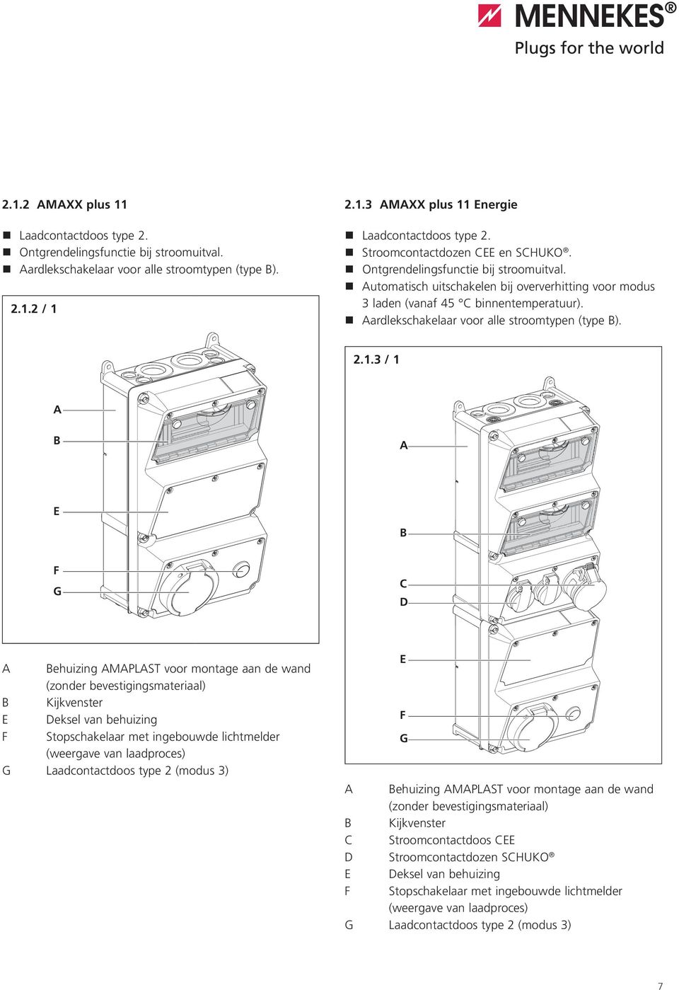 Aardlekschakelaar voor alle stroomtypen (type B. 2.1.