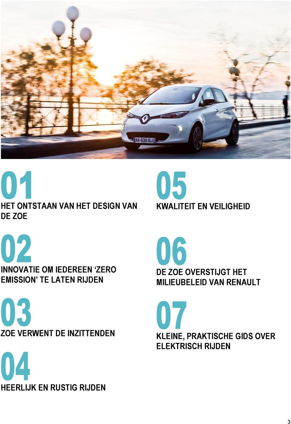 OVERSTIJGT HET MILIEUBELEID VAN RENAULT ZOE VERWENT DE