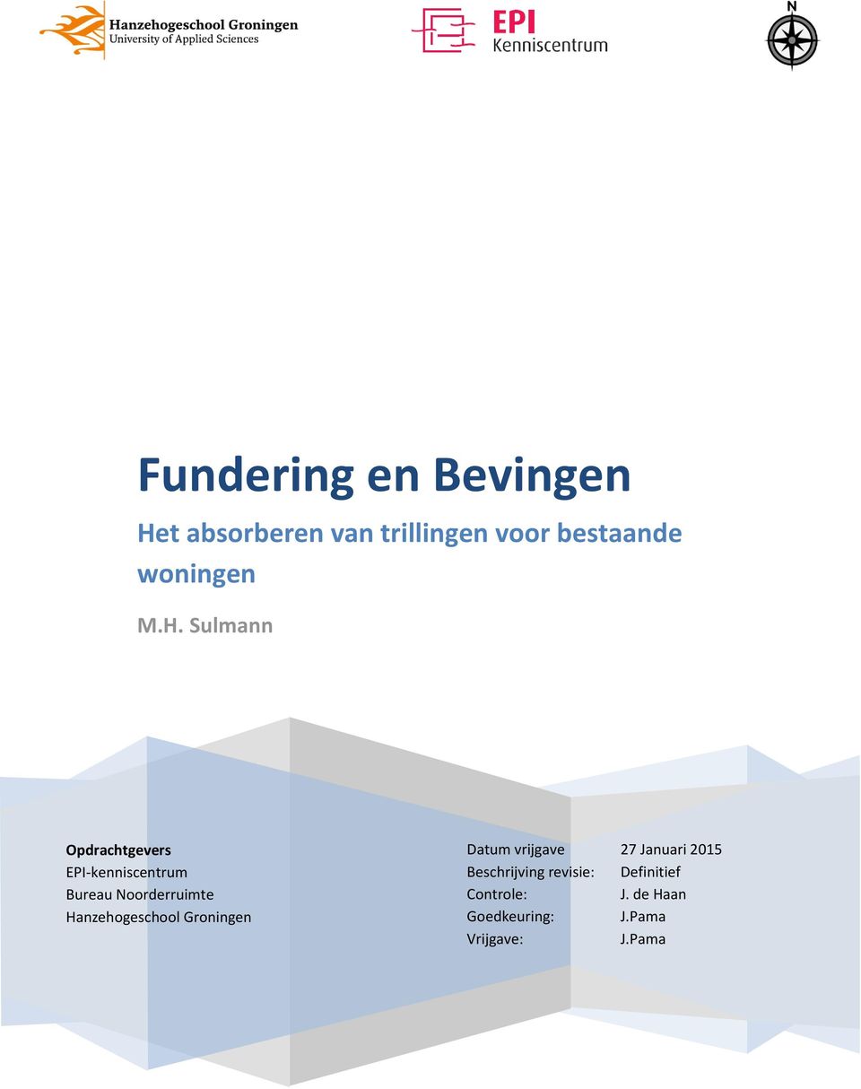 Sulmann Opdrachtgevers EPI-kenniscentrum Bureau Noorderruimte