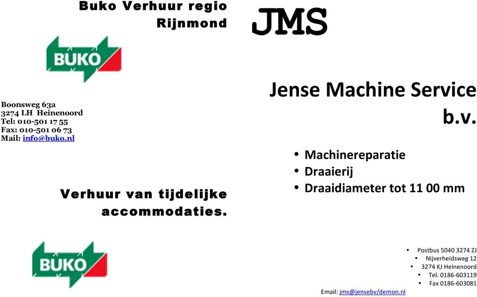 Jense Machine Servi