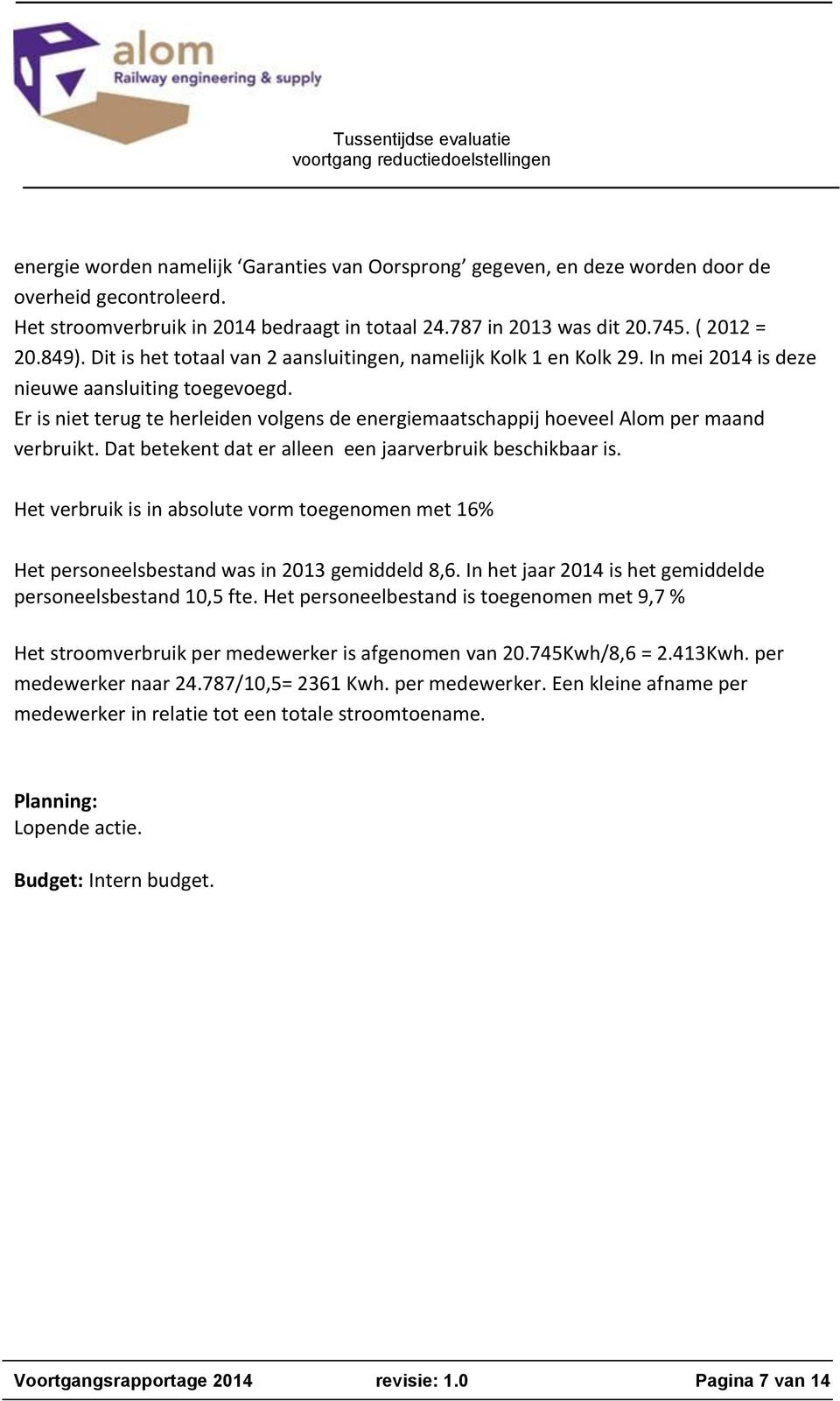 Er is niet terug te herleiden volgens de energiemaatschappij hoeveel Alom per maand verbruikt. Dat betekent dat er alleen een jaarverbruik beschikbaar is.