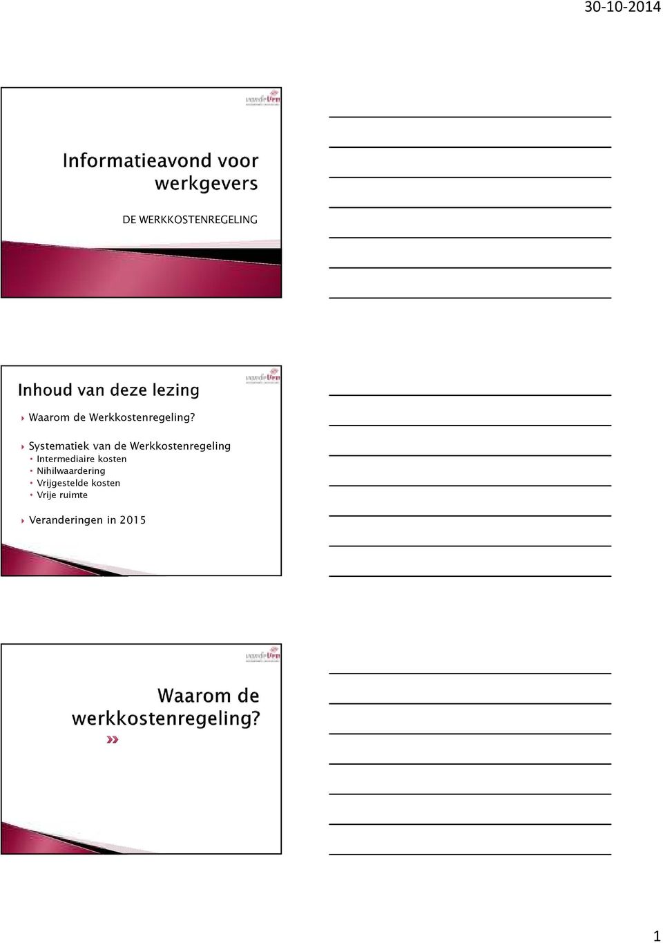 Systematiek van de Werkkostenregeling