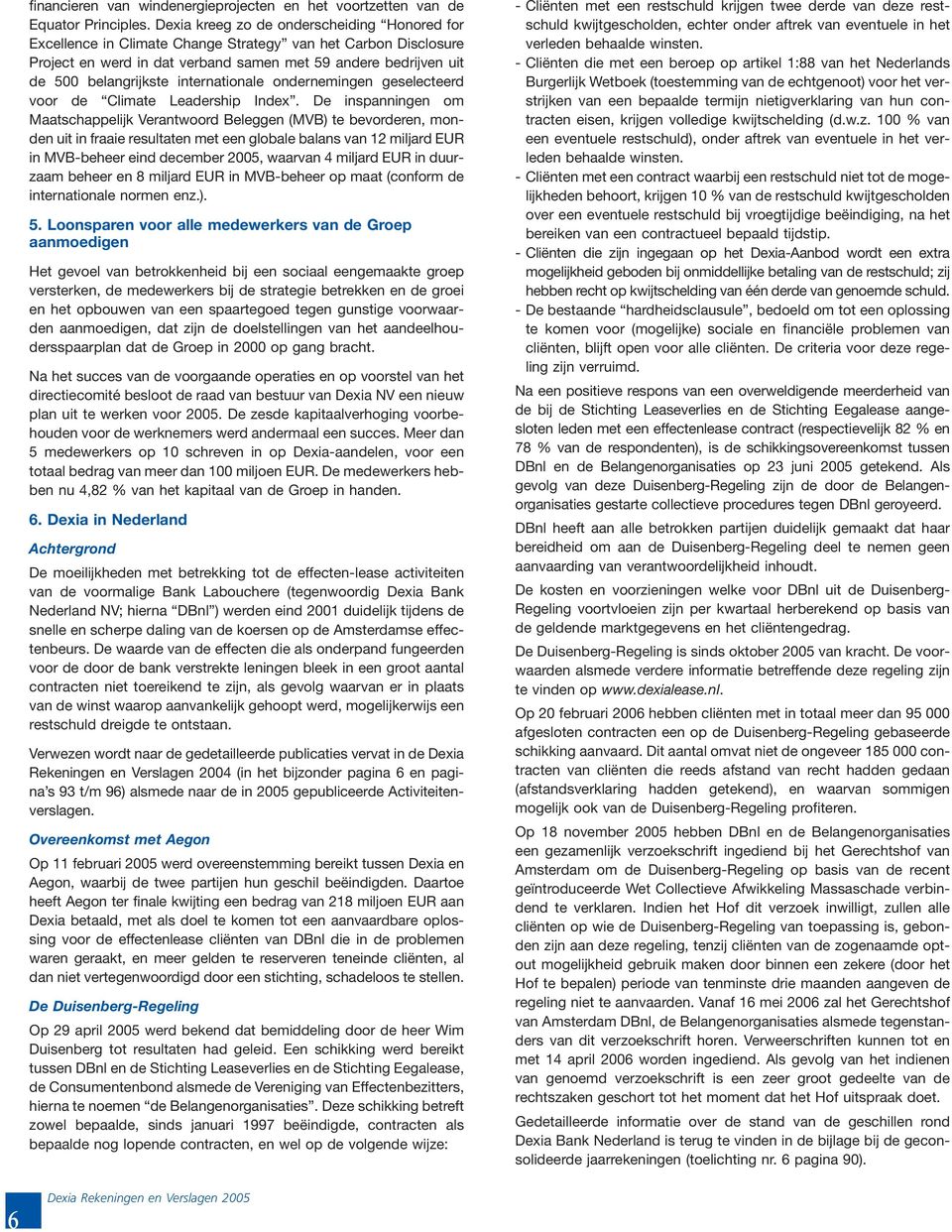 internationale ondernemingen geselecteerd voor de Climate Leadership Index.