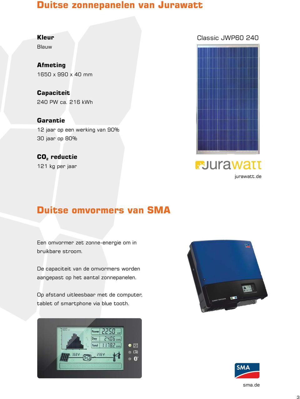 de Duitse omvormers van SMA Een omvormer zet zonne-energie om in bruikbare stroom.