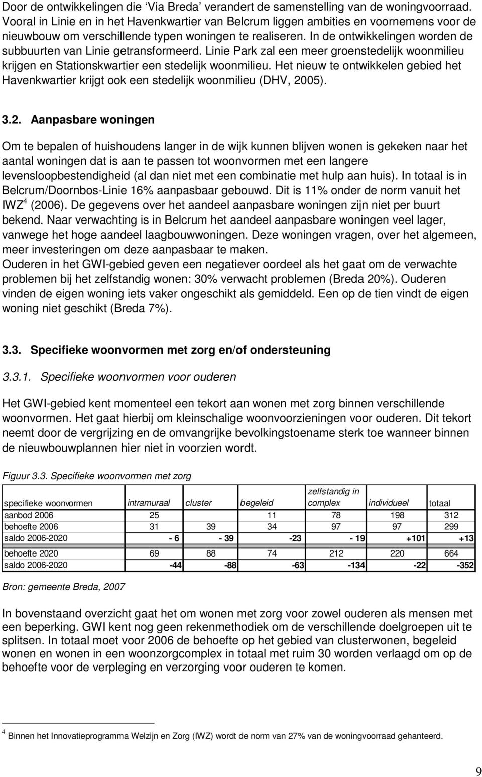 In de ontwikkelingen worden de subbuurten van Linie getransformeerd. Linie Park zal een meer groenstedelijk woonmilieu krijgen en Stationskwartier een stedelijk woonmilieu.