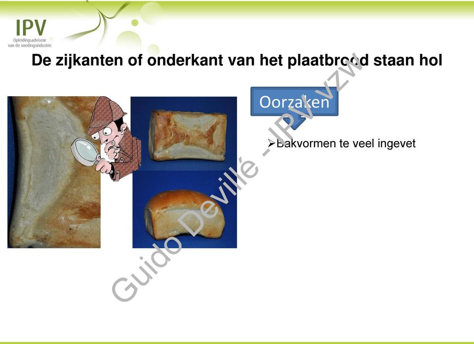 plaatbrood staan