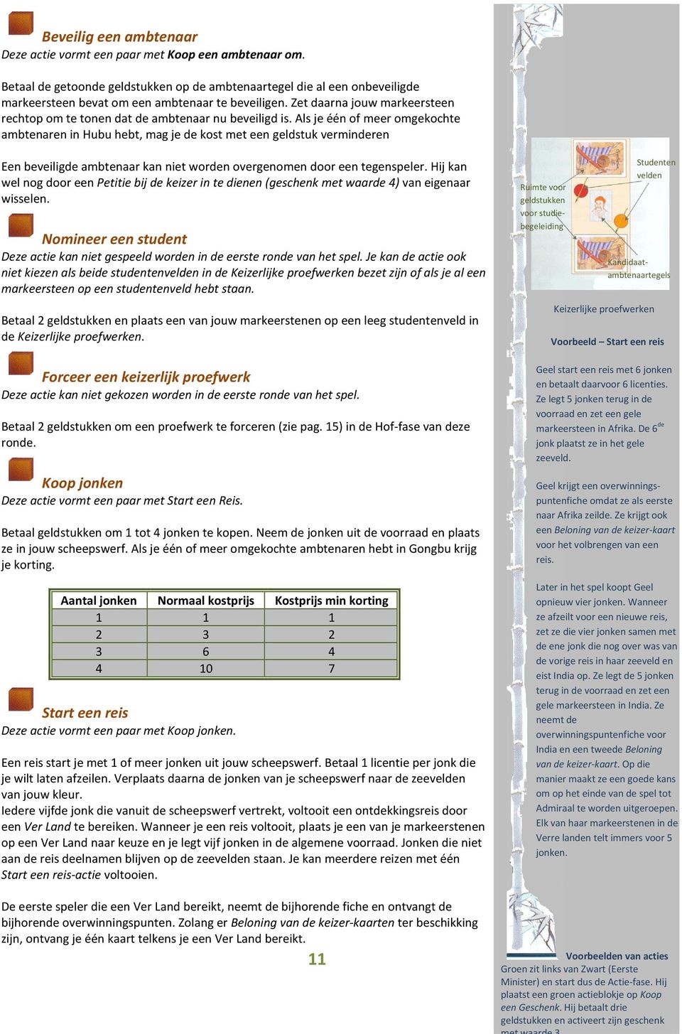 Zet daarna jouw markeersteen rechtop om te tonen dat de ambtenaar nu beveiligd is.