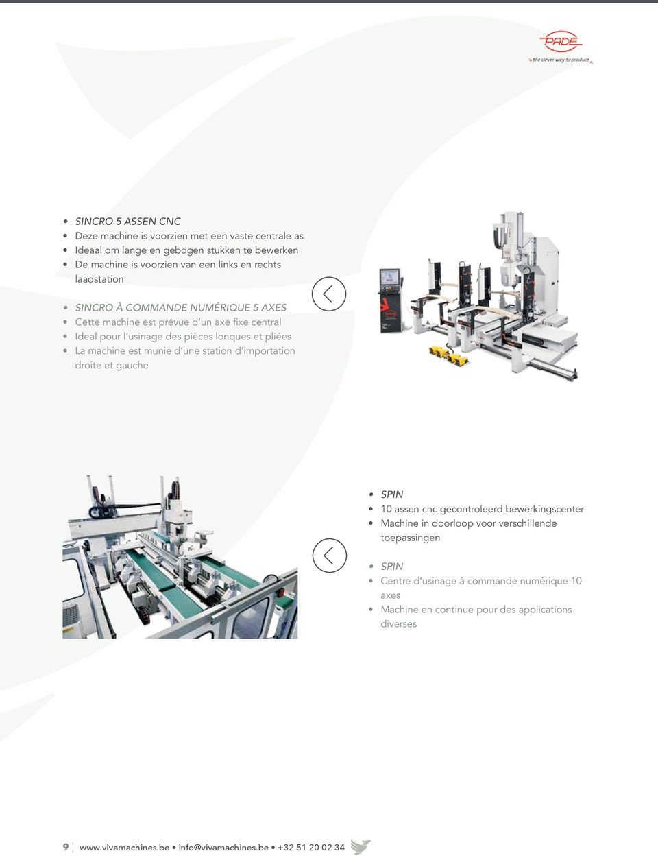 machine est munie d une station d importation droite et gauche SPIN 10 assen cnc gecontroleerd bewerkingscenter Machine in doorloop voor verschillende