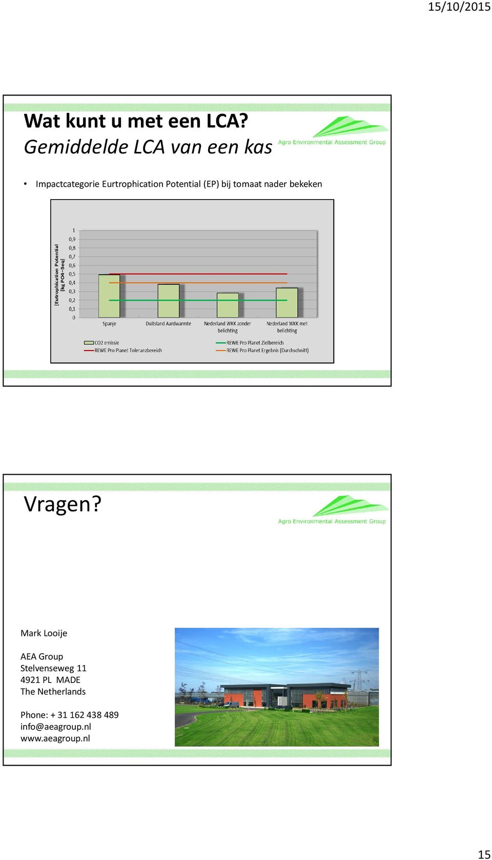 Potential(EP) bij tomaat nader bekeken Vragen?