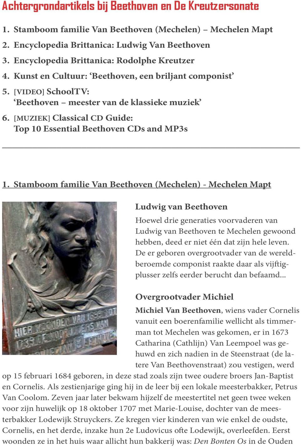 [MUZIEK] Classical CD Guide: Top 10 Essential Beethoven CDs and MP3s 1.