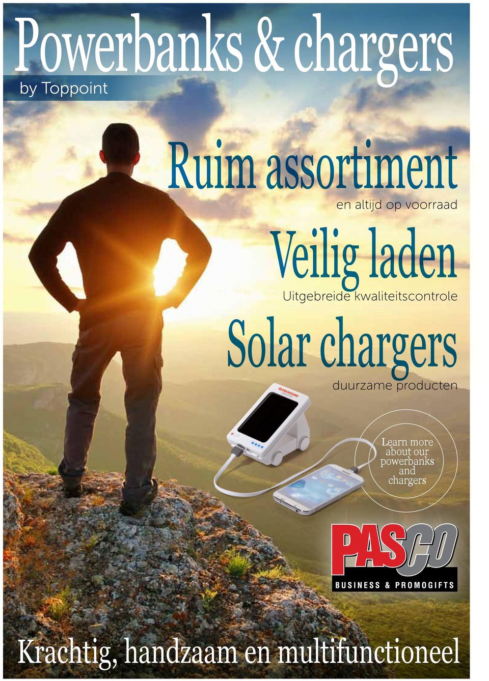 kwaliteitscontrole Solar chargers duurzame producten Learn