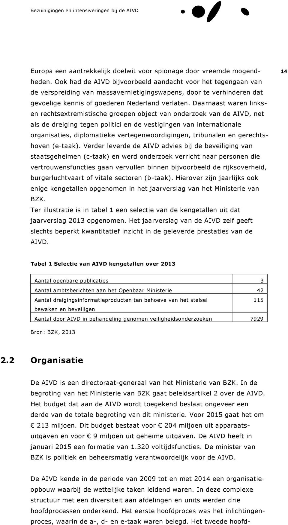 Daarnaast waren linksen rechtsextremistische groepen object van onderzoek van de AIVD, net als de dreiging tegen politici en de vestigingen van internationale organisaties, diplomatieke