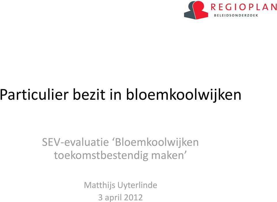 Bloemkoolwijken