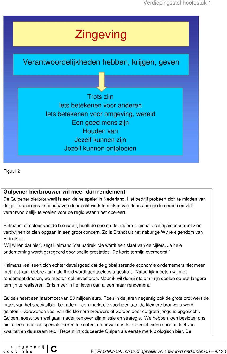 Het bedrijf probeert zich te midden van de grote concerns te handhaven door echt werk te maken van duurzaam ondernemen en zich verantwoordelijk te voelen voor de regio waarin het opereert.