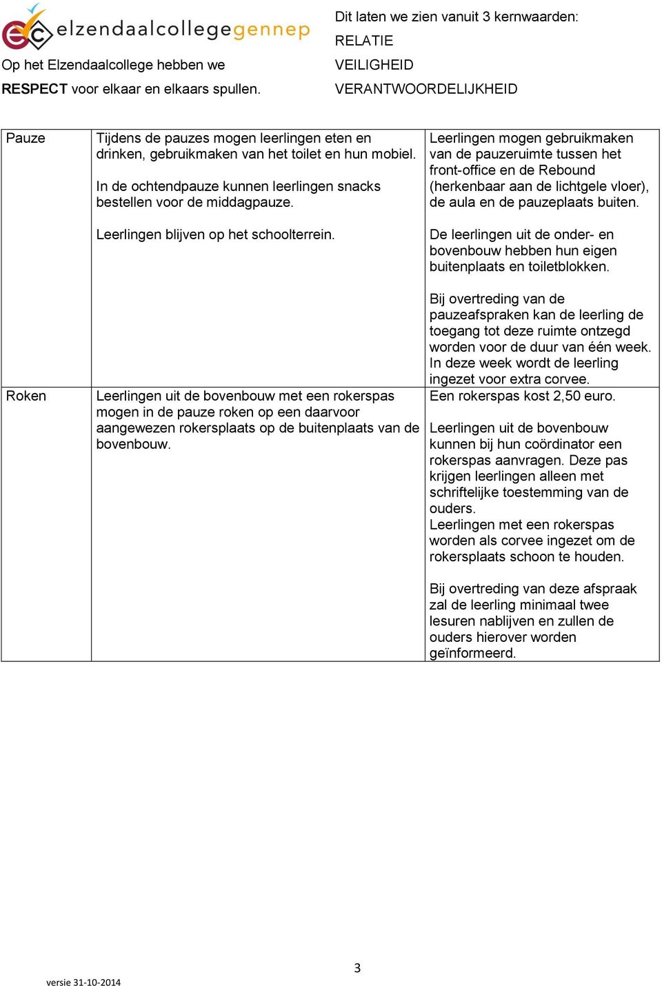 De leerlingen uit de onder- en bovenbouw hebben hun eigen buitenplaats en toiletblokken.