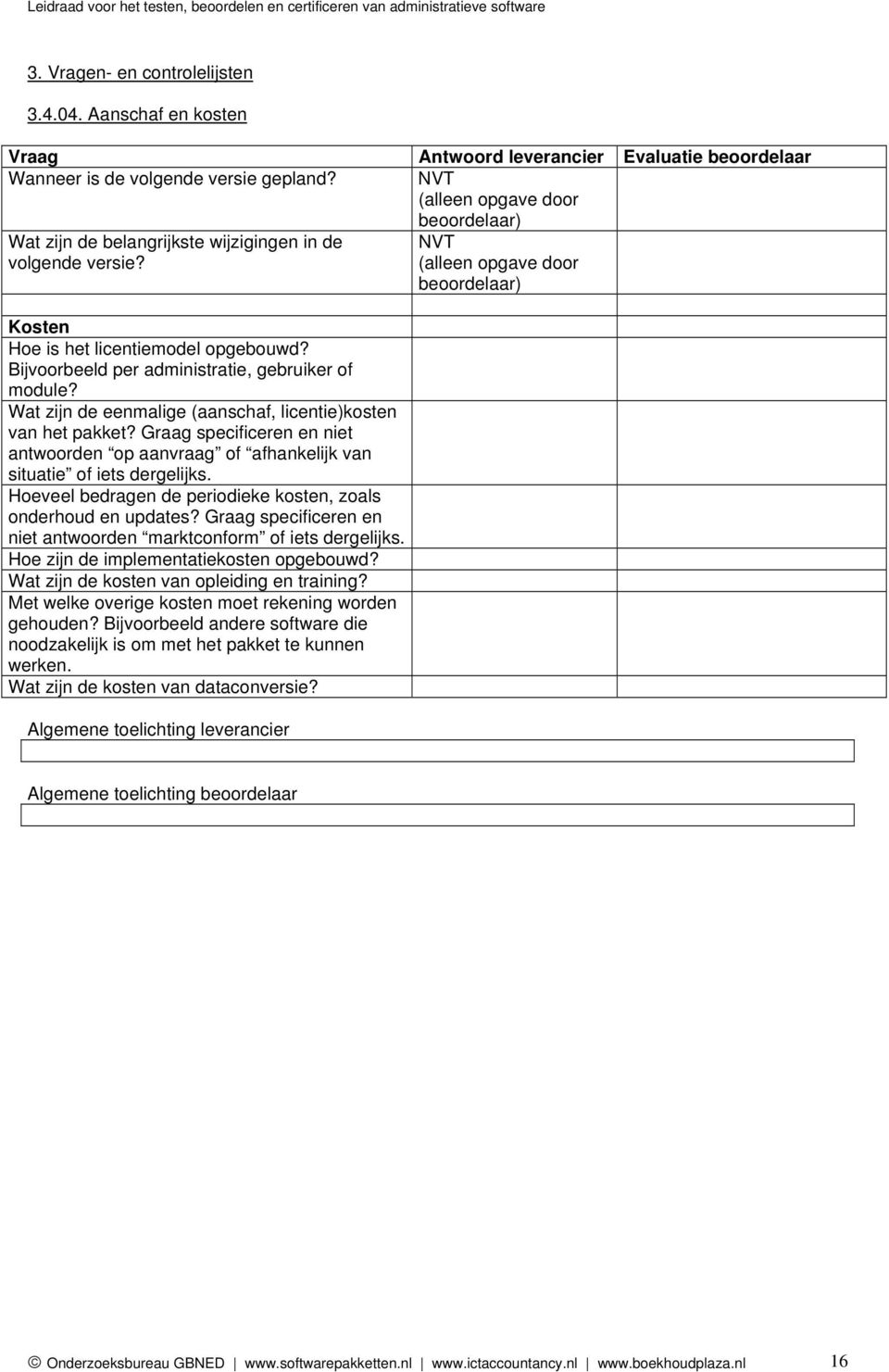 Wat zijn de eenmalige (aanschaf, licentie)kosten van het pakket? Graag specificeren en niet antwoorden op aanvraag of afhankelijk van situatie of iets dergelijks.