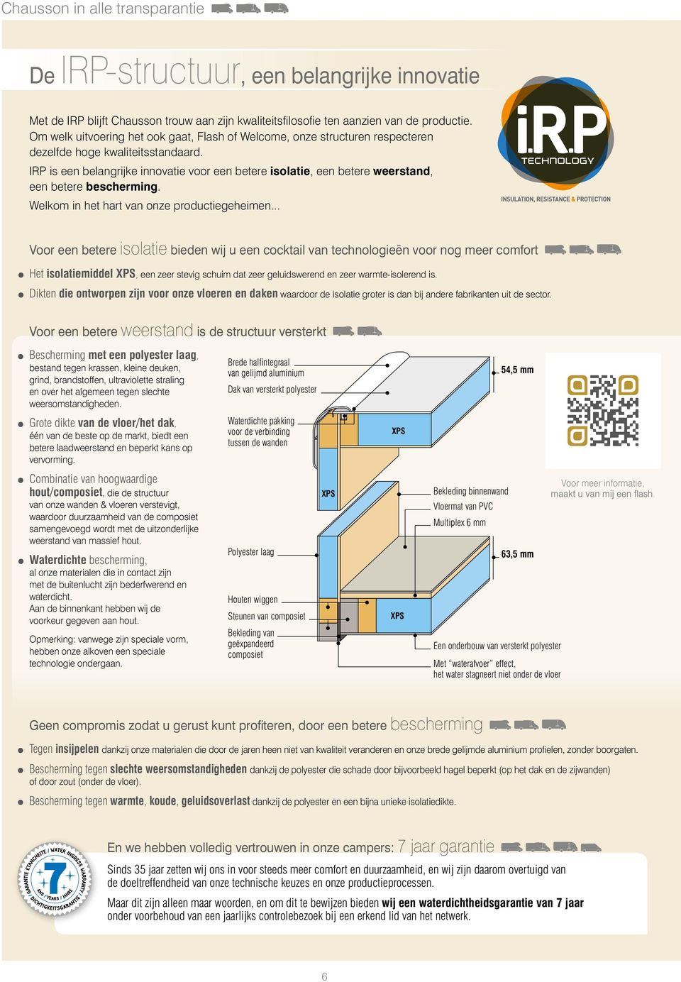 IRP is een belangrijke innovatie voor een betere isolatie, een betere weerstand, een betere bescherming. Welkom in het hart van onze productiegeheimen.