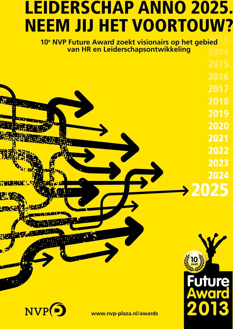 2025 10 e NVP Future Award zoekt visionairs op het gebied van