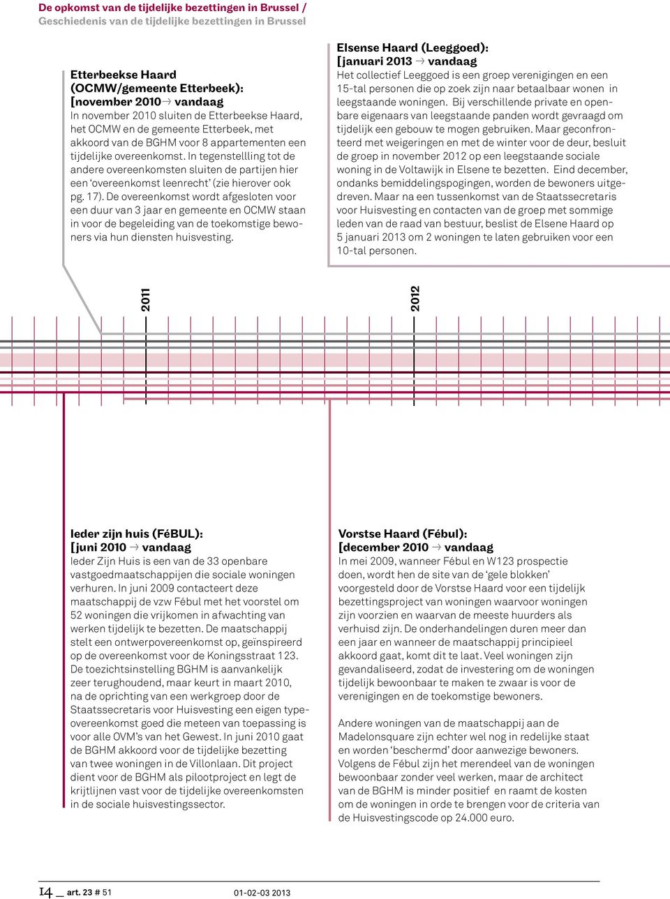 In tegenstellling tot de andere overeenkomsten sluiten de partijen hier een overeenkomst leenrecht (zie hierover ook pg. 17).