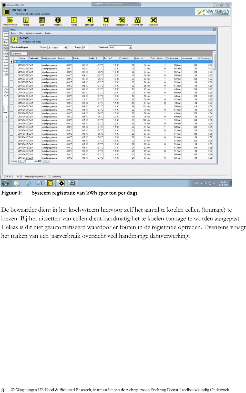 Helaas is dit niet geautomatiseerd waardoor er fouten in de registratie optreden.