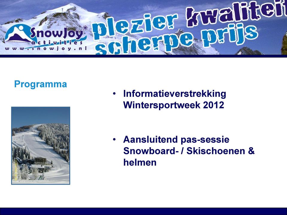 Wintersportweek 2012