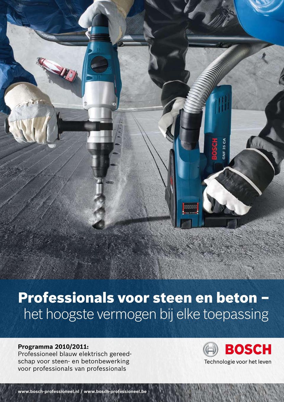 gereedschap voor steen- en betonbewerking voor professionals