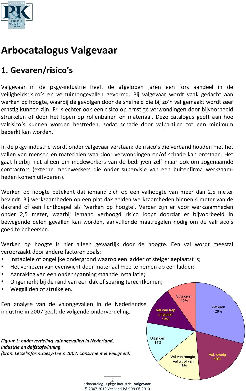 Er is echter ook een risico op ernstige verwondingen door bijvoorbeeld struikelen of door het lopen op rollenbanen en materiaal.