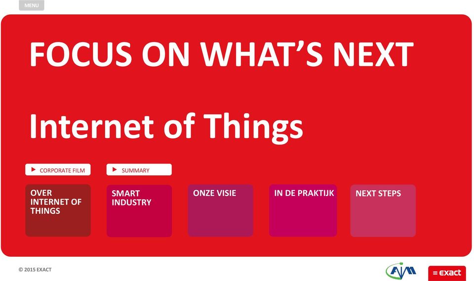 INTERNET OF THINGS SMART INDUSTRY ONZE