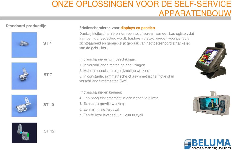 In verschillende maten en behuizingen 2. Met een consistente gelijkmatige werking 3.