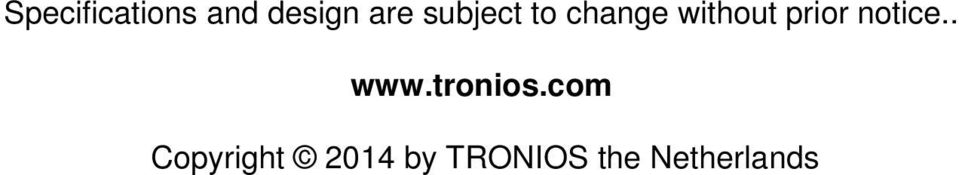 notice.. www.tronios.