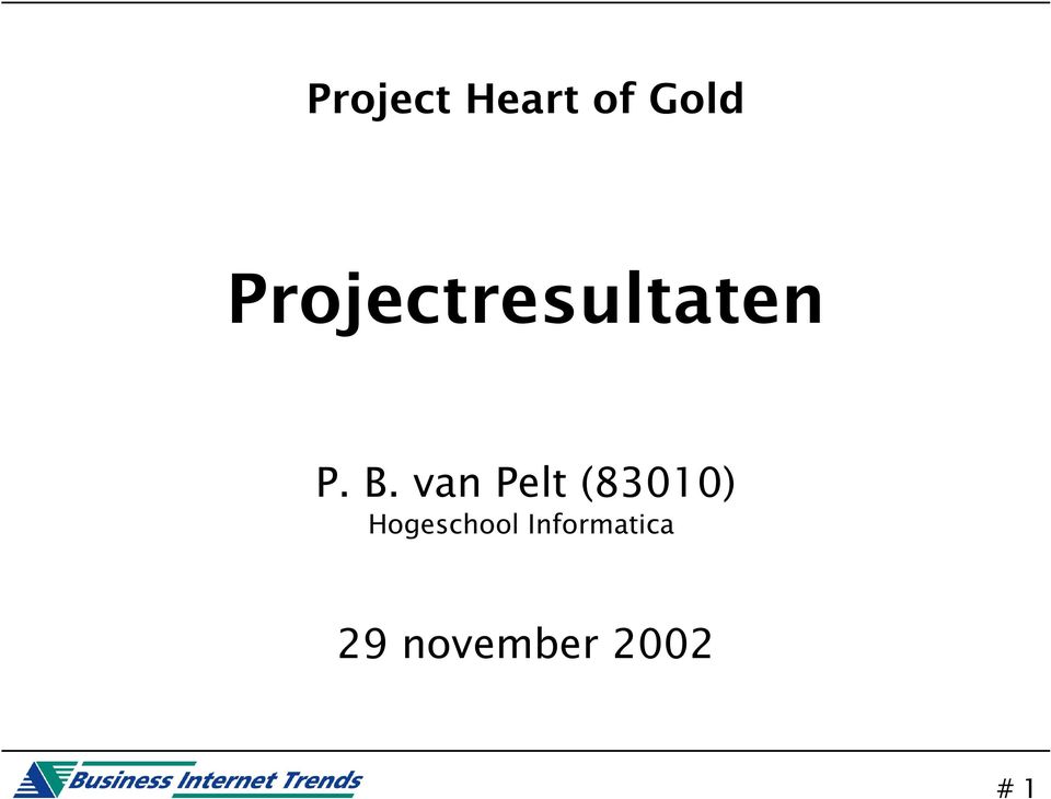 van Pelt (83010)