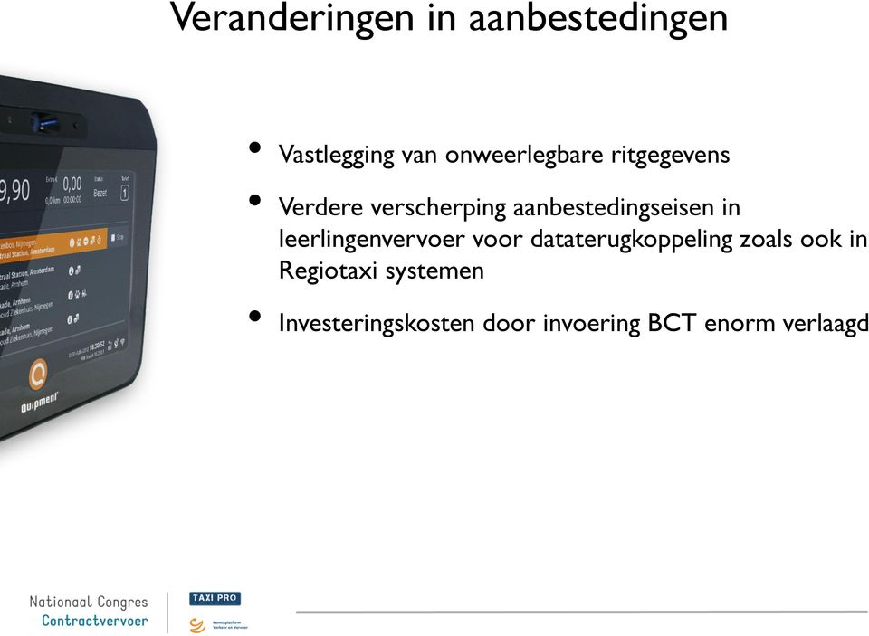 aanbestedingseisen in leerlingenvervoer voor