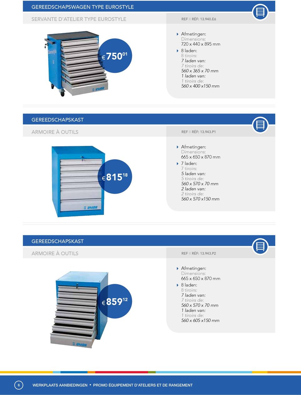 À OUTILS REF II RÉF: 13.943.