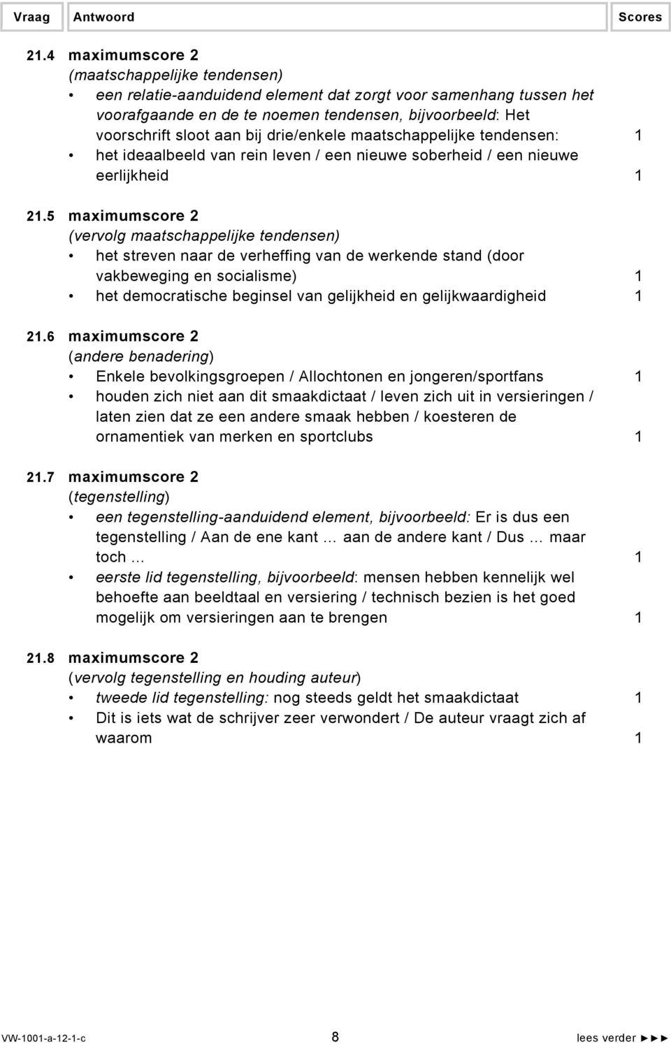 drie/enkele maatschappelijke tendensen: 1 het ideaalbeeld van rein leven / een nieuwe soberheid / een nieuwe eerlijkheid 1 21.