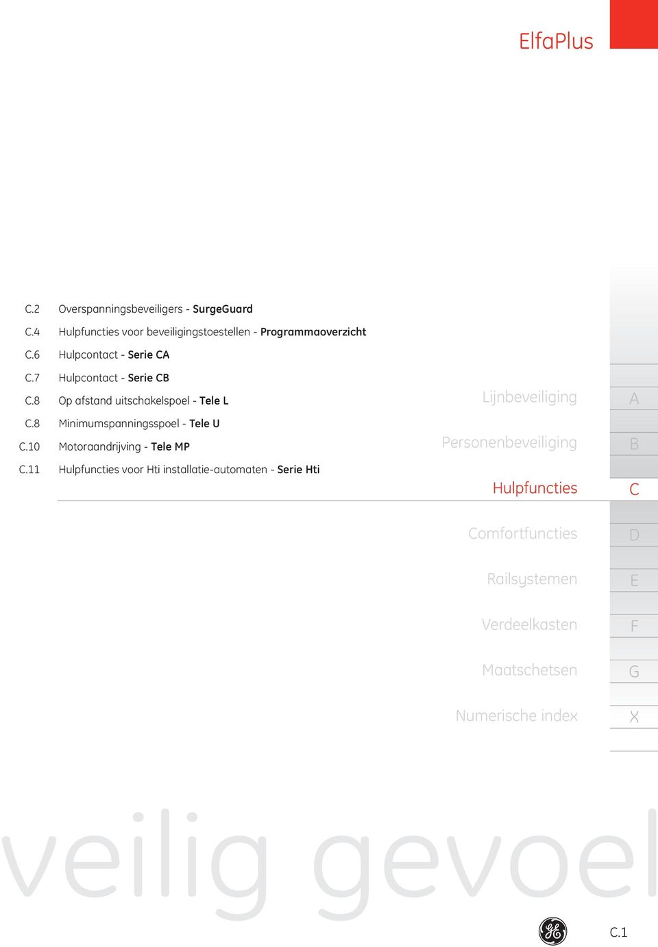 ulpfuncties voor ti installatieautomaten Serie ti ulpfuncties omfortfuncties ailsystemen Verdeelkasten