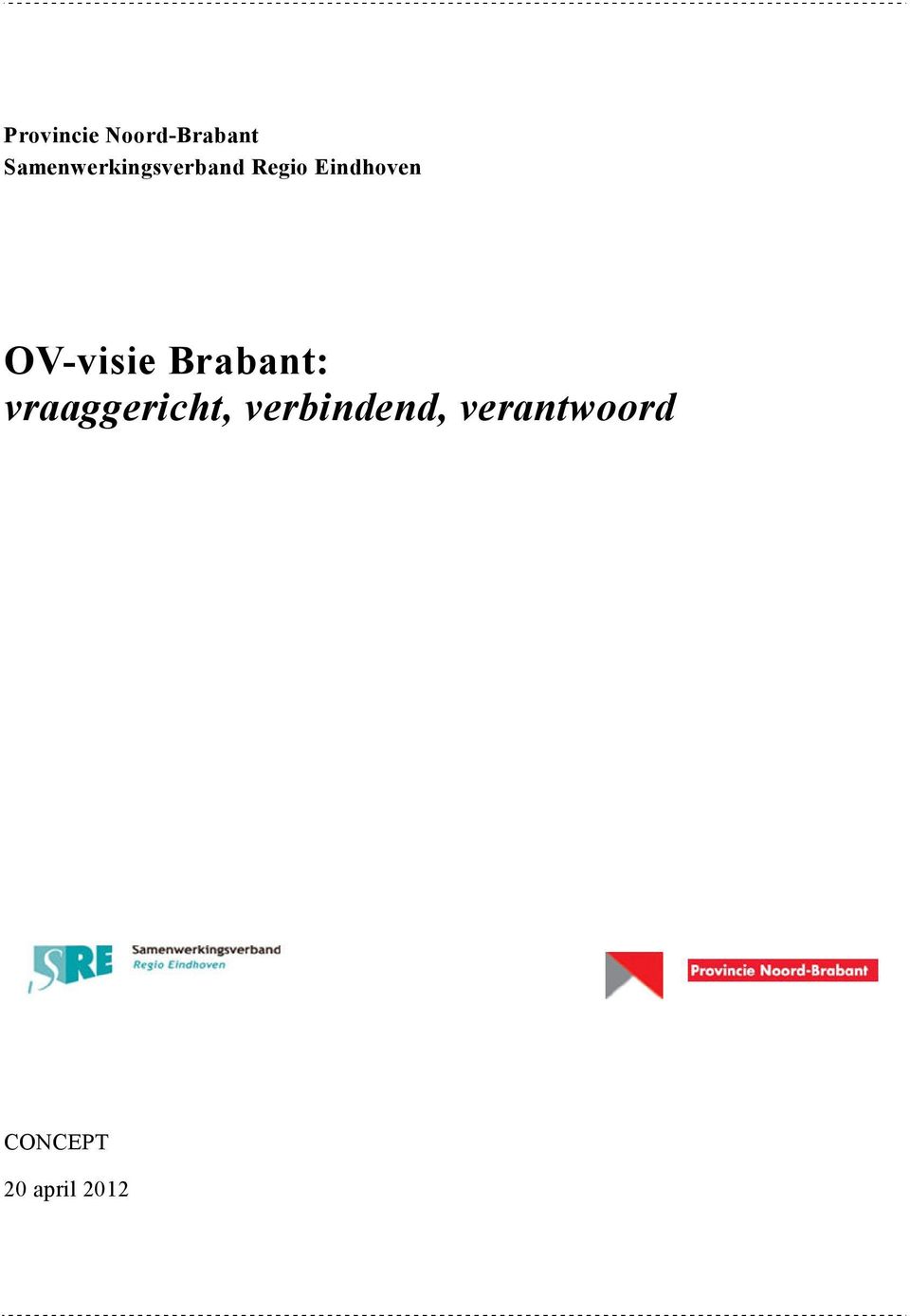 Eindhoven OV-visie Brabant: