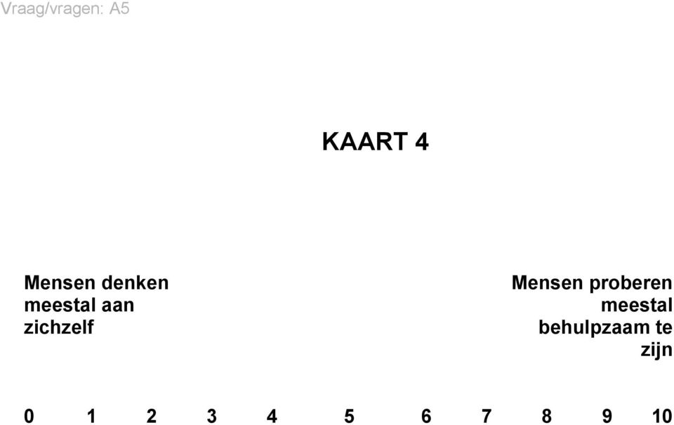 Mensen proberen meestal