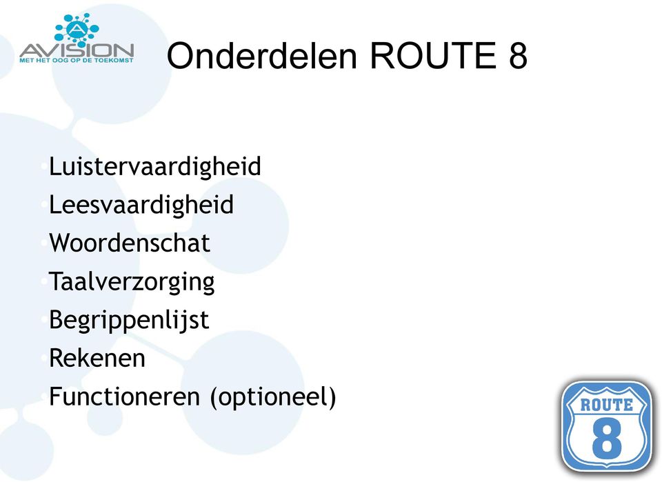 Leesvaardigheid Woordenschat