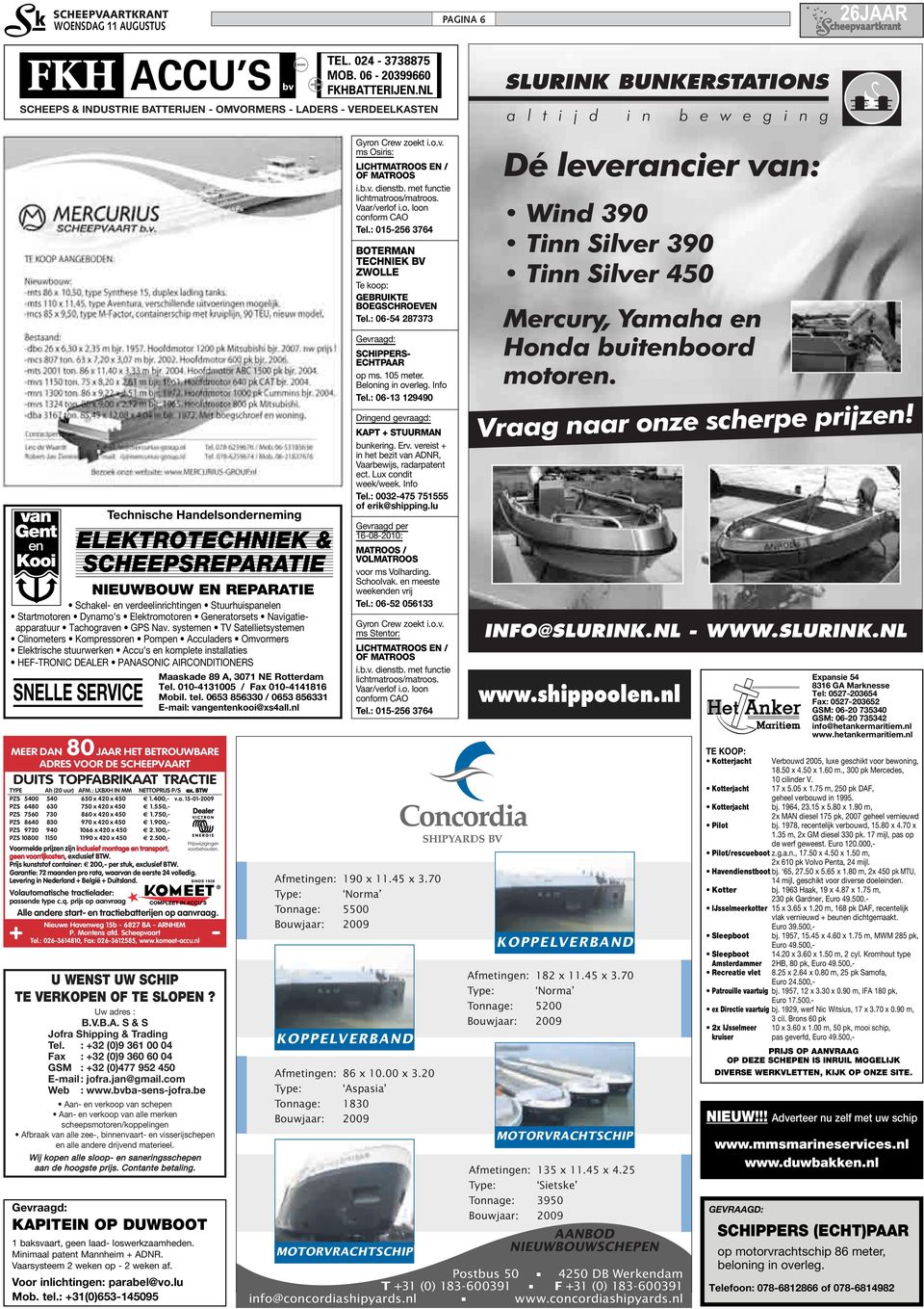 systemen TV Satellietsystemen Clinometers Kompressoren Pompen Acculaders Omvormers lektrische stuurwerken Accu's en komplete installaties HF-TRONIC DALR PANASONIC AIRCONDITIONRS SNLL SRVIC MR DAN 80