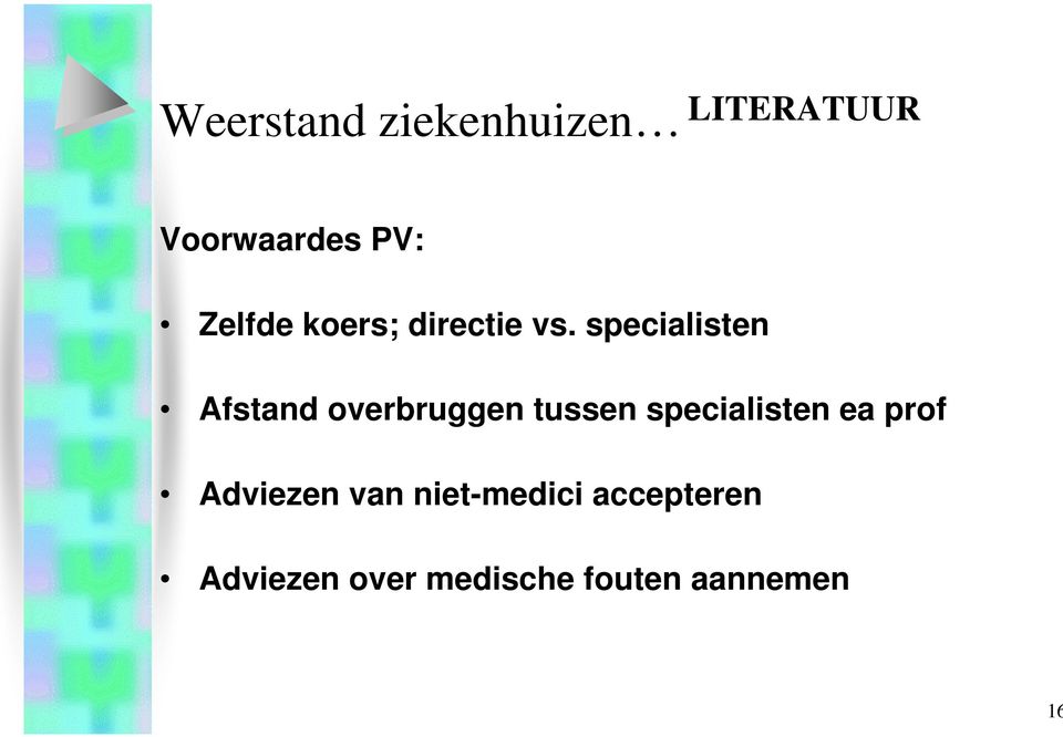 specialisten Afstand overbruggen tussen specialisten