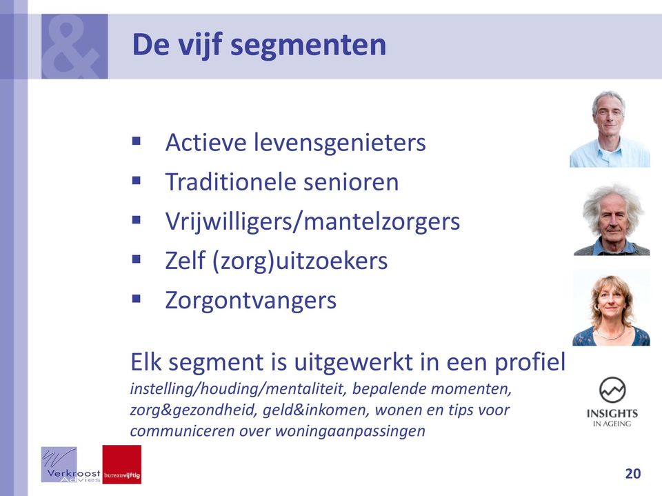 is uitgewerkt in een profiel instelling/houding/mentaliteit, bepalende