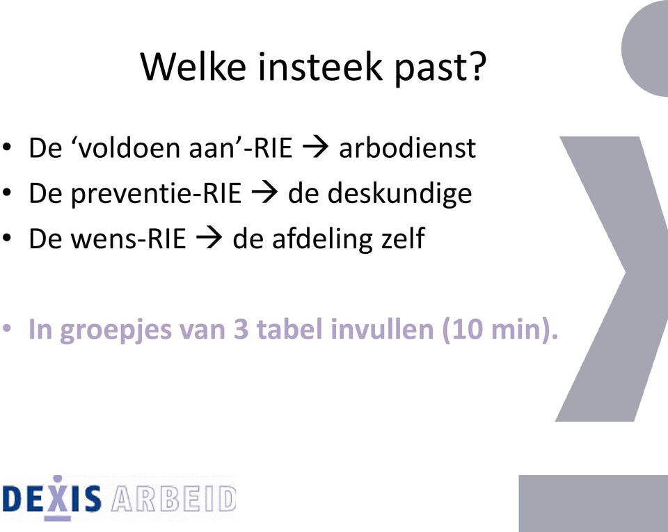 preventie-rie de deskundige De