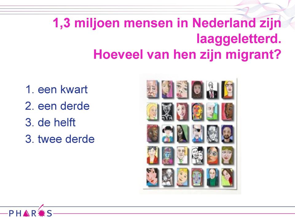 Hoeveel van hen zijn migrant? 1.