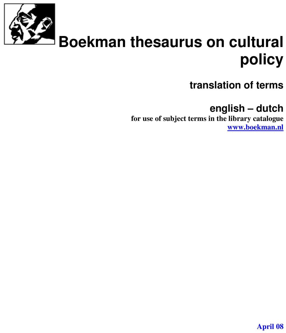 for use of subject terms in the