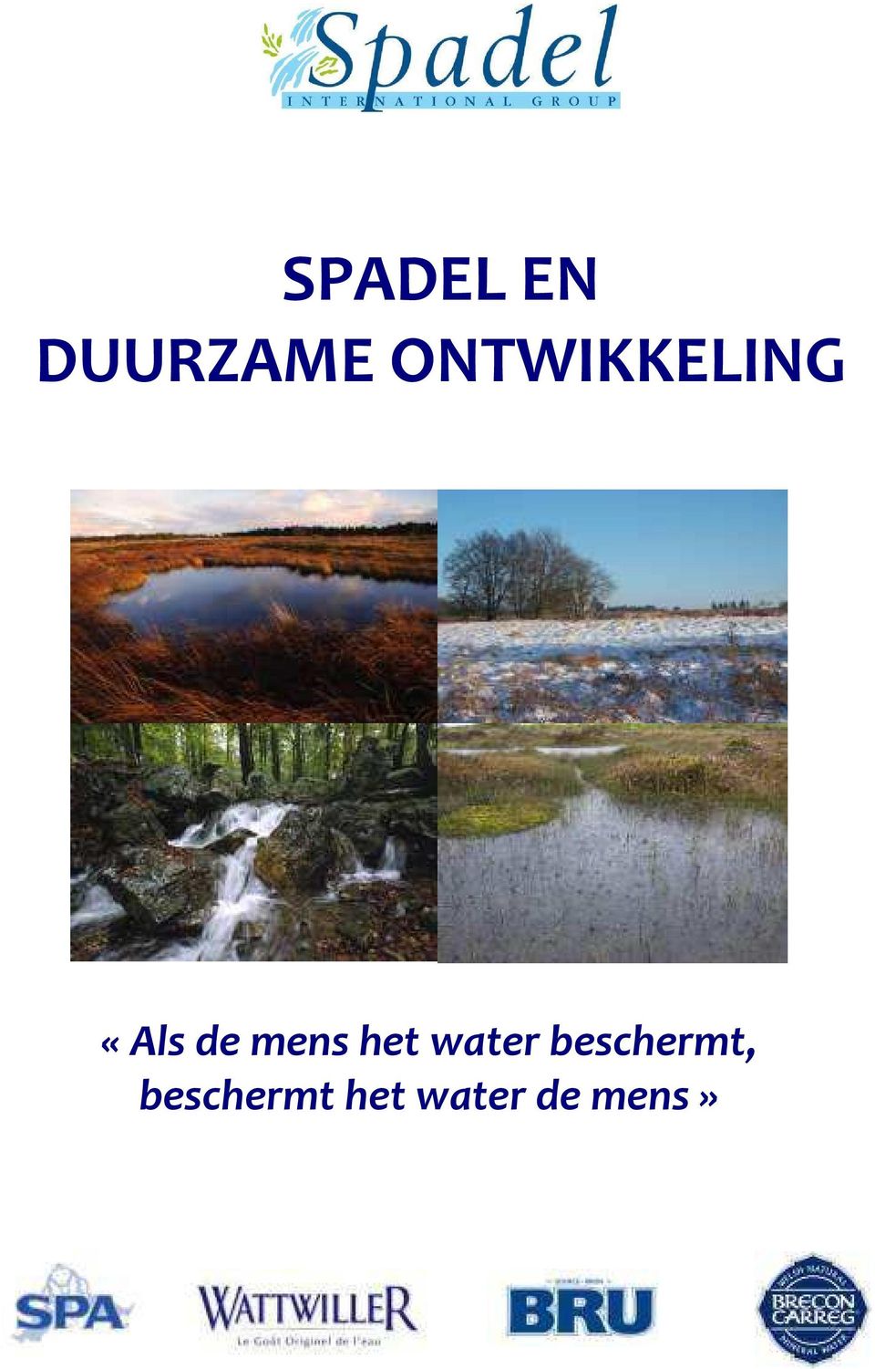 mens het water