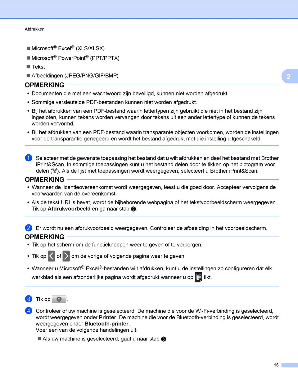 Bij het afdrukken van een PDF-bestand waarin lettertypen zijn gebruikt die niet in het bestand zijn ingesloten, kunnen tekens worden vervangen door tekens uit een ander lettertype of kunnen de tekens