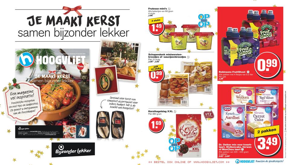 van de fee Alle ingrediënten voor een onvergetelijke kerst Heerlijke tips voor aan tafel en daarna Lekkere recepten en leuke doe-ideeën Dranken, kerststukjes, chocolade en nog veel meer.