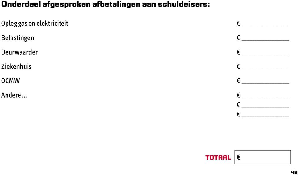 elektriciteit Belastingen