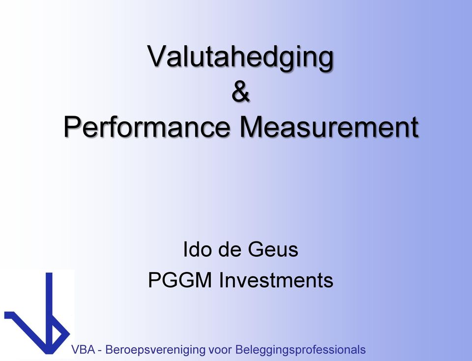 Measurement Ido